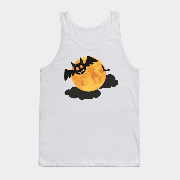 Cute Bat Tank Top by Armola